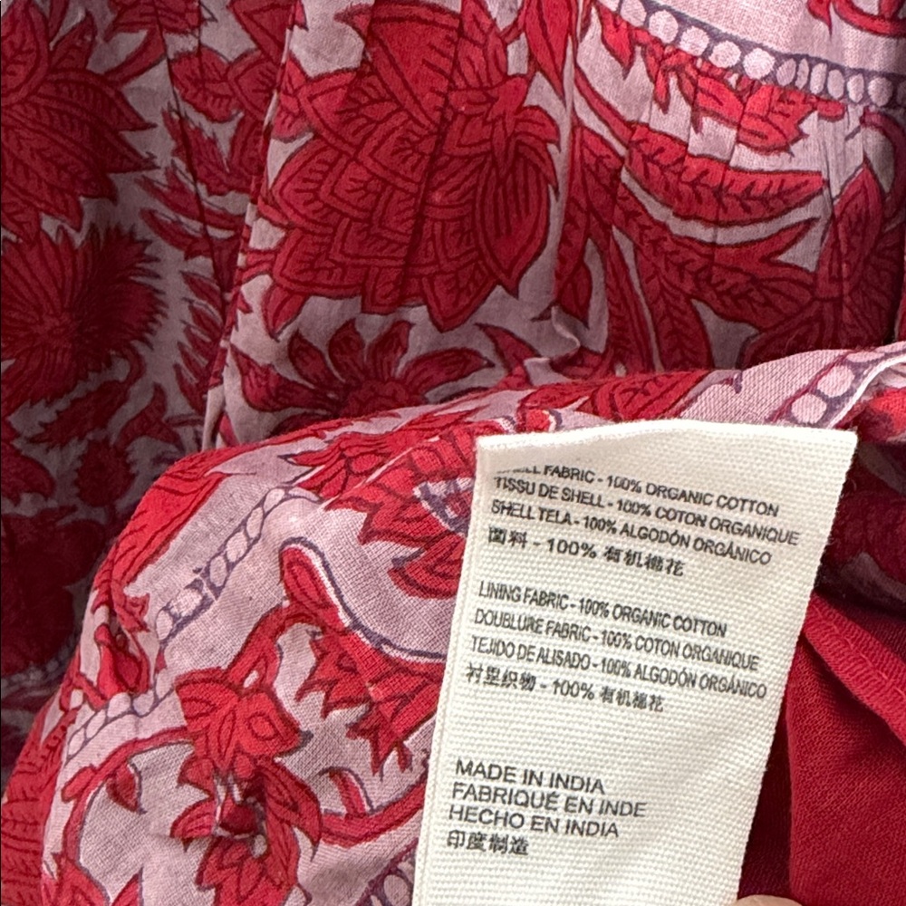 Cleobella Hattie Mini Dress Floral Cotton Multicolor Size M NWT - Picture 6 of 7